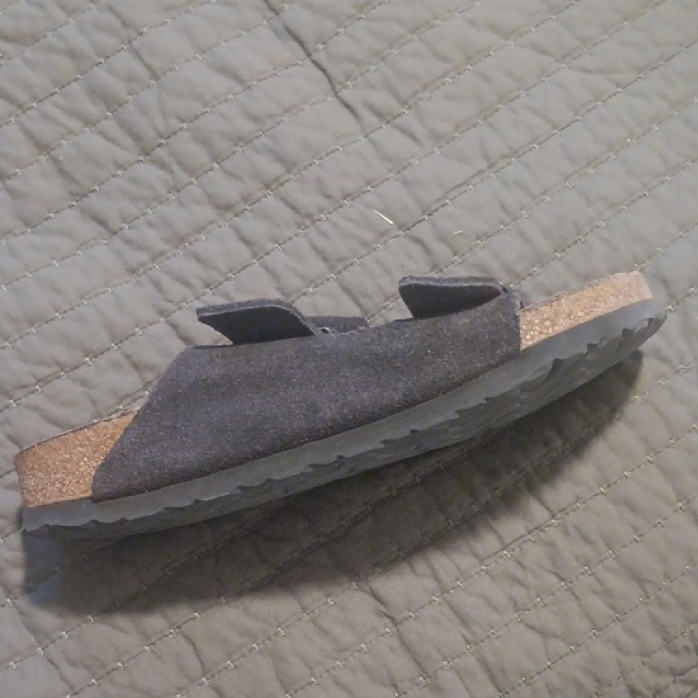 Black Suede Arizona BIRKESTOCKS - Picture 3 of 4